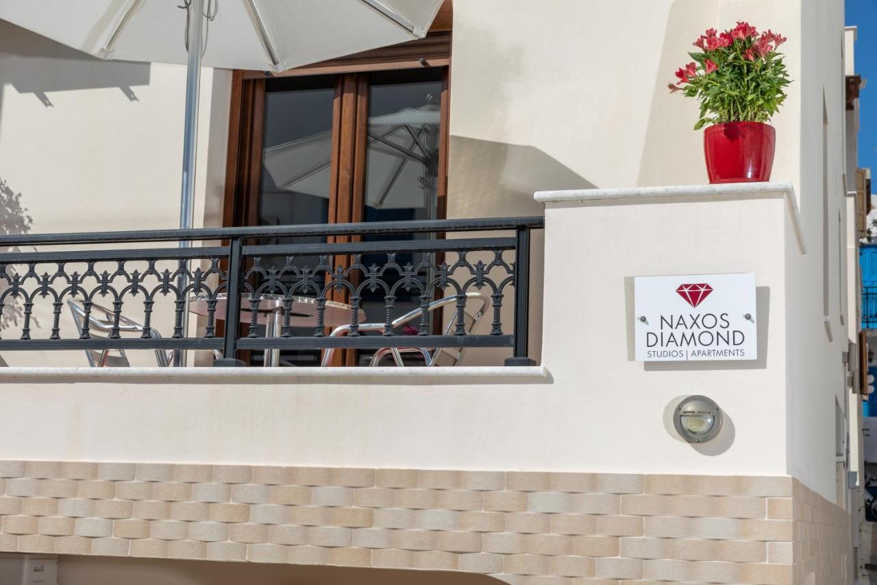 Naxos Diamond Studios Apartments Naxos City エクステリア 写真